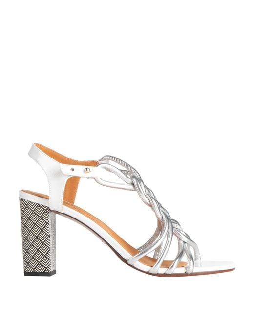 Chie Mihara White Sandals Leather