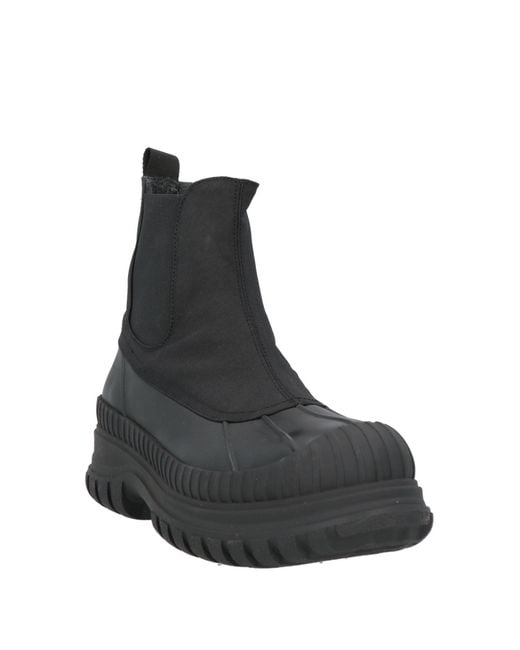 Ganni Black Ankle Boots