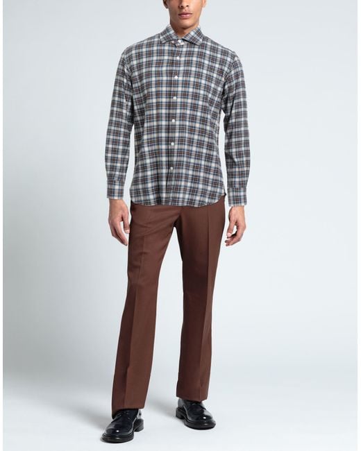 Orian Blue Shirt Cotton for men