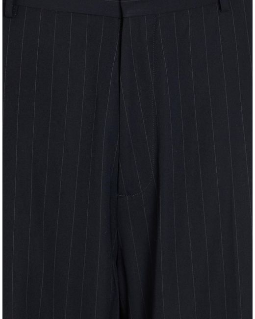 Acne Blue Pants Viscose, Elastane, Polyester for men