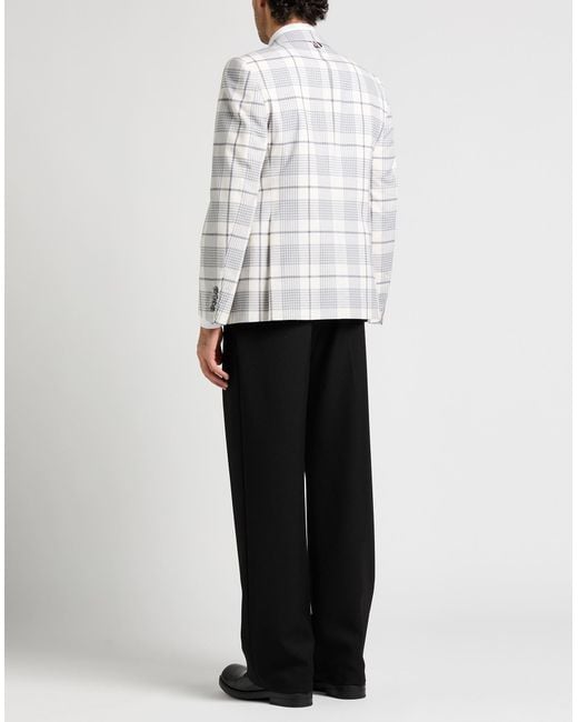 Thom Browne Gray Blazer Wool for men