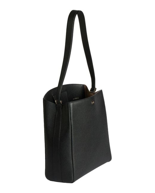 Valextra Black Shoulder Bag