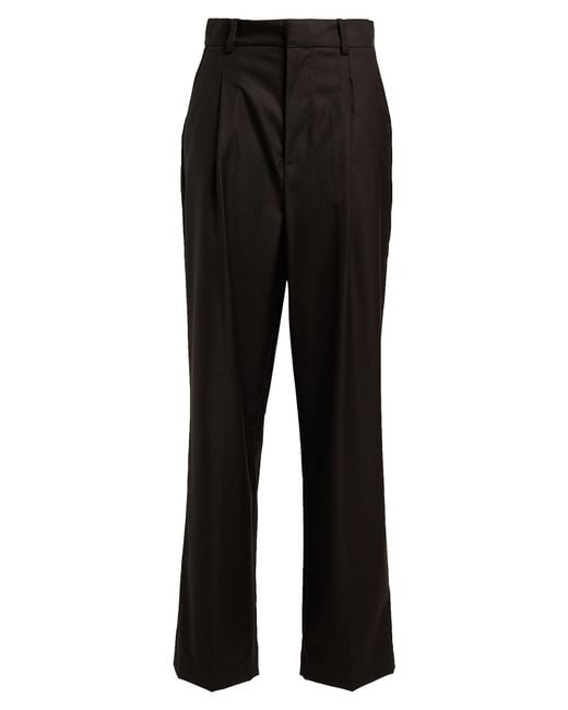 Roberto Collina Black Pants Wool