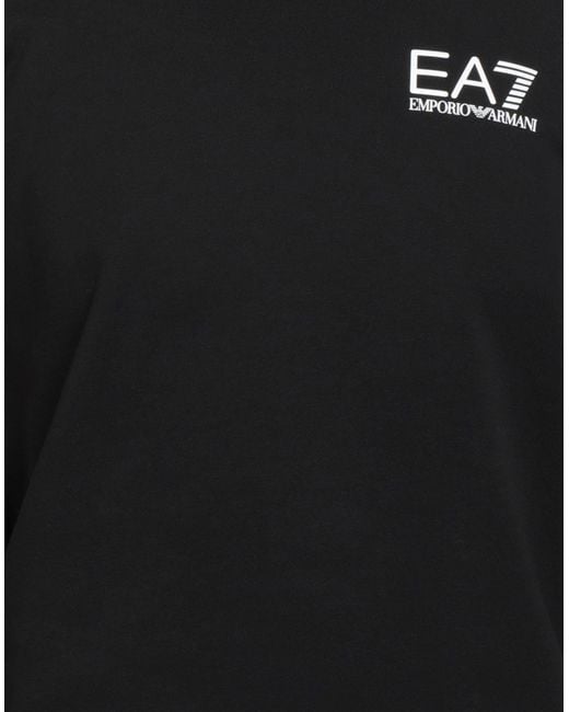 EA7 Black Sweatshirt for men