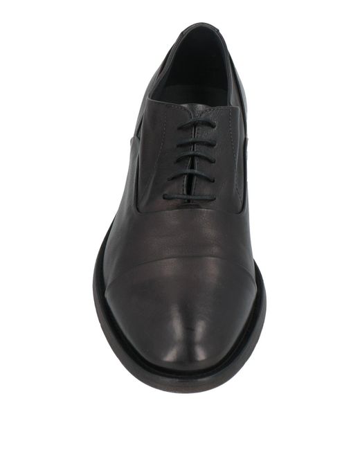 Pantanetti Gray Lace-up Shoes for men