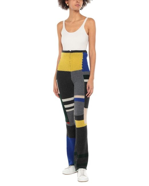 Eckhaus Latta Blue Pants Wool, Polyamide