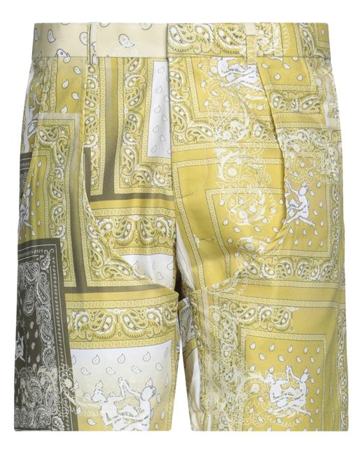 Thebe Magugu Yellow Shorts & Bermuda Shorts for men