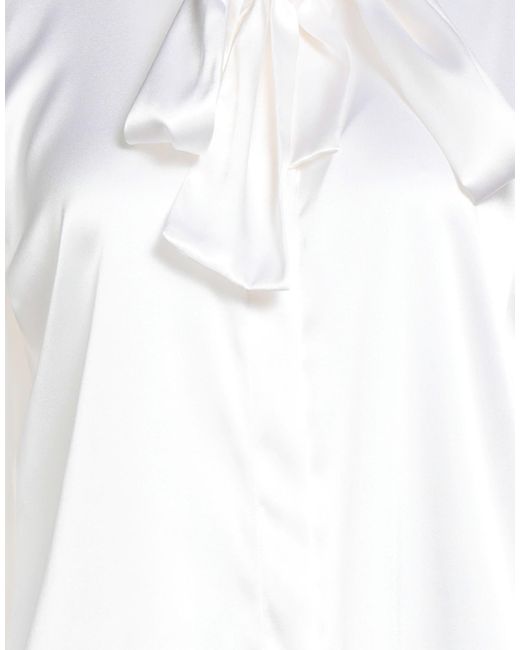 Xacus White Shirt Silk, Elastane
