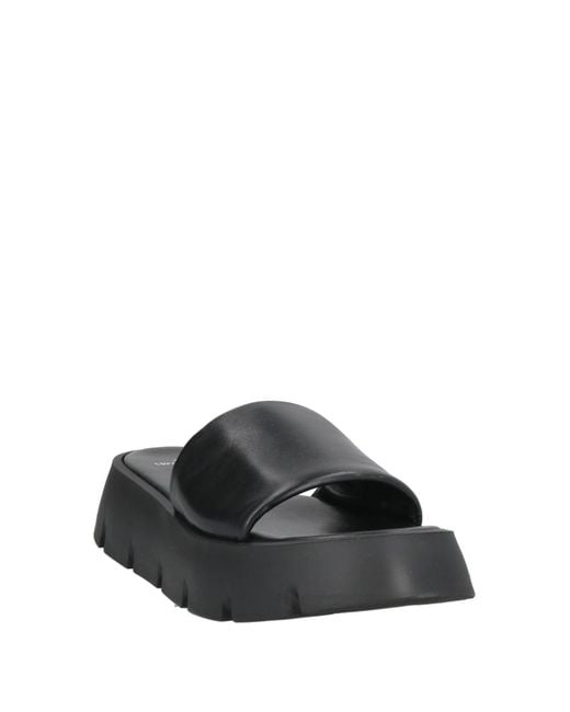 COPENHAGEN Gray Sandals Leather