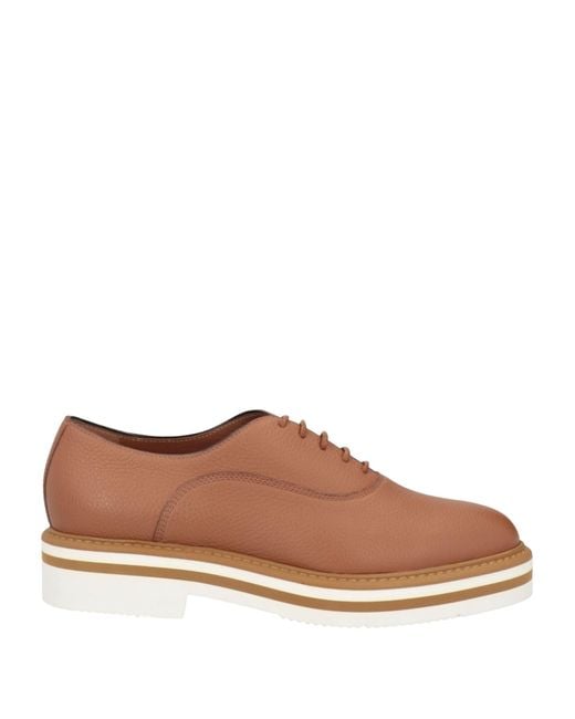 Chaussures à lacets Santoni en coloris Brown