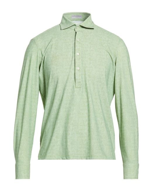 Ghirardelli Green Next Light Polo Shirt Polyamide, Elastane for men