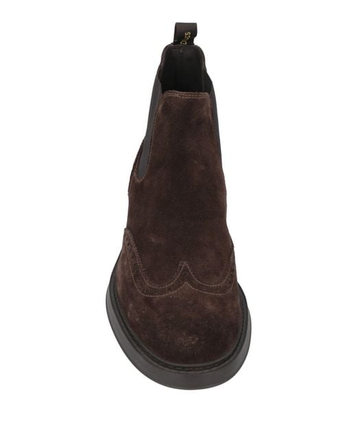 Doucal's Brown Ankle Boots for men