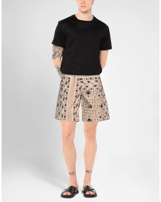 MSGM Natural Shorts & Bermuda Shorts for men
