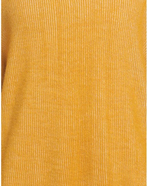 Roberto Collina Yellow Sweater Wool, Alpaca Wool for men