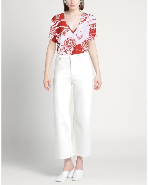 LEONARD Paris Red Rust Top Polyamide