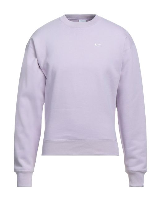 Nike Fleece Sweatshirt in Lilac (Purple) for Men | Lyst