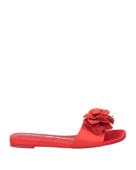 Luciano Barachini Red Sandale