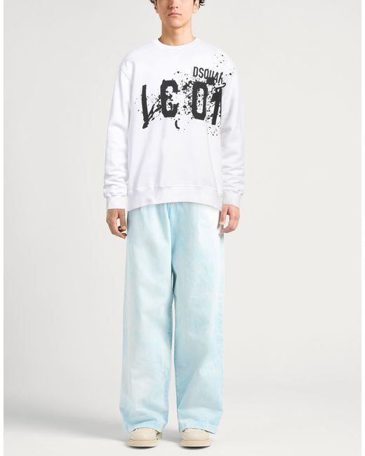DSquared² White Sweatshirt for men