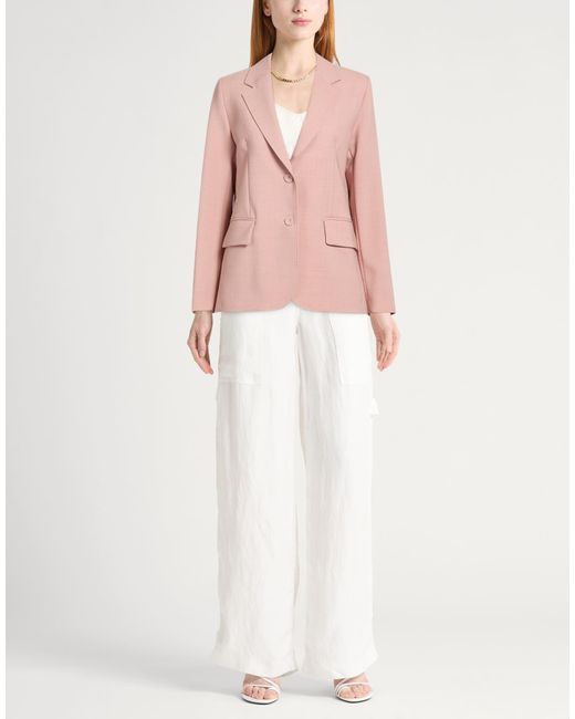 Paul & Joe Pink Blazer Virgin Wool, Elastane