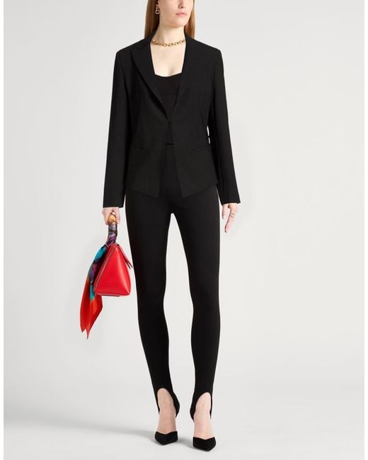 Ottod'Ame Black Blazer Polyester, Virgin Wool, Elastane