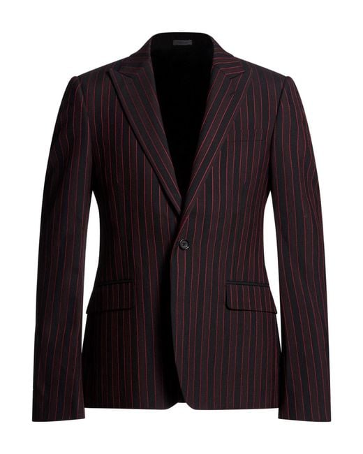 McQueen Black Blazer Wool for men