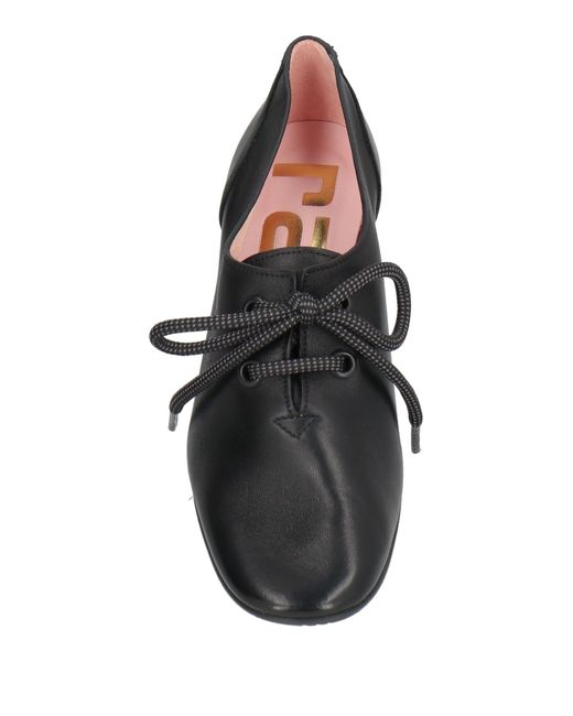 Ras Black Lace-Up Shoes Leather