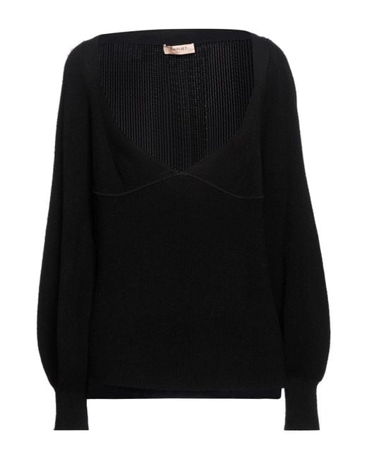 Pullover Twinset en coloris Black