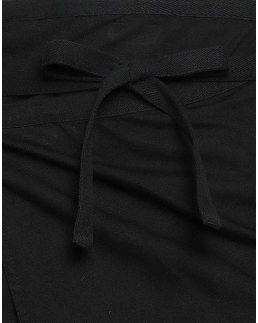 Uma Wang Black Denim Skirt