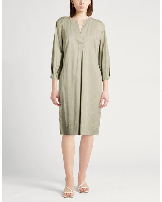 Peserico Natural Midi Dresses