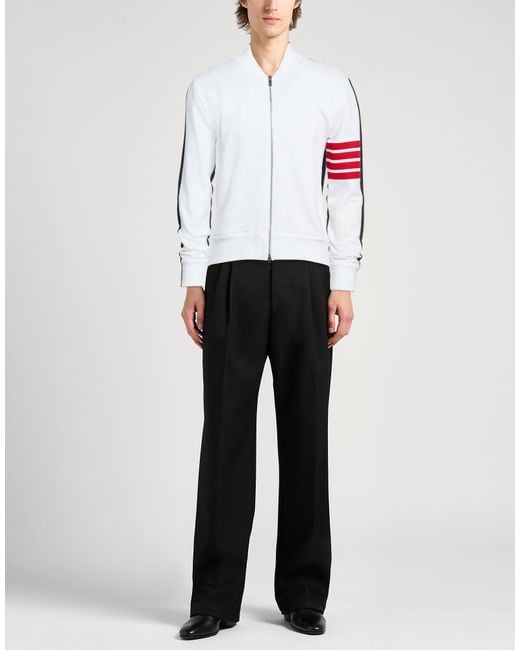 Thom Browne White Sweatshirt Cotton for men