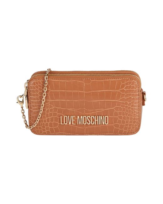 Love Moschino Brown Cross-body Bag