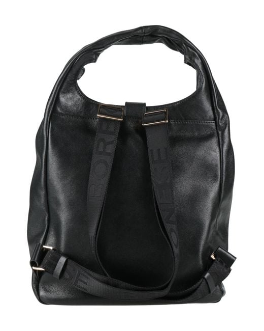 Borbonese Black Rucksack