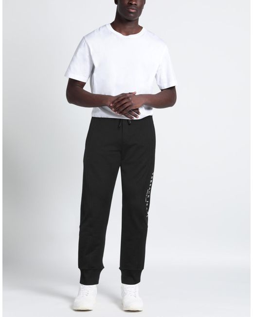 Versace Jeans Couture Black Pants Cotton for men
