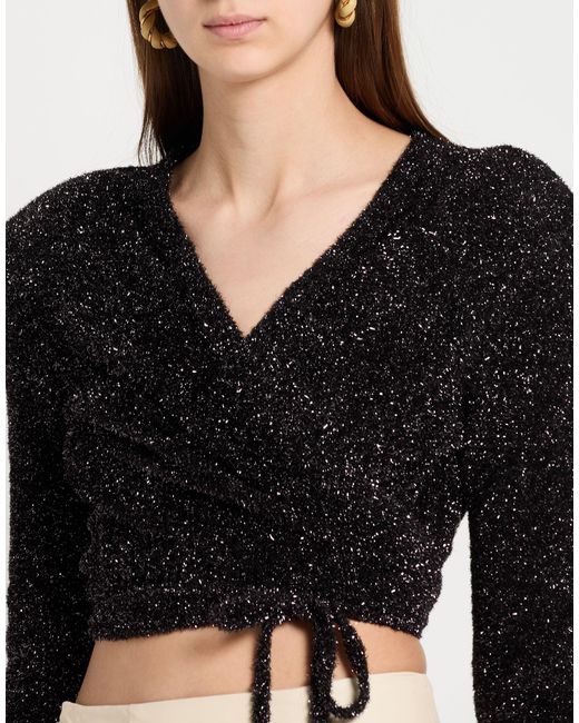ELEONORA GOTTARDI Black Wrap Cardigans
