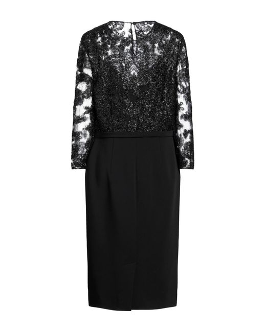 Moschino Black Midi Dress