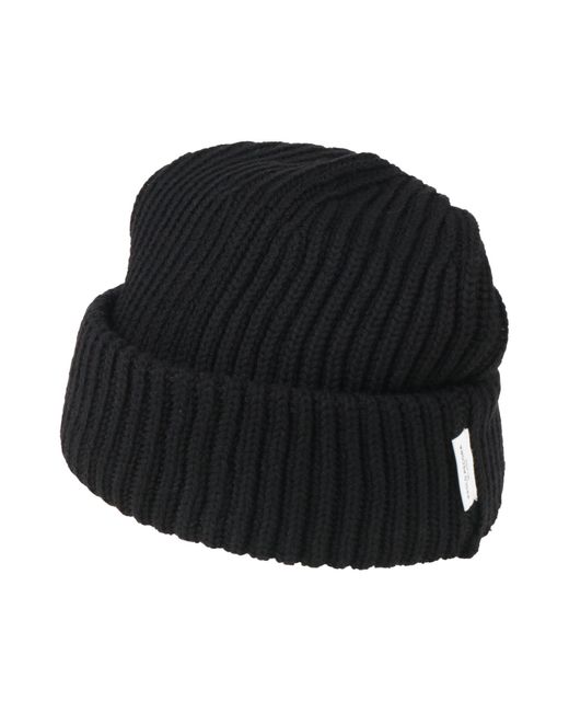 Paolo Pecora Black Hat Virgin Wool for men