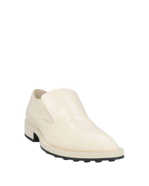 Jil Sander Natural Mokassin