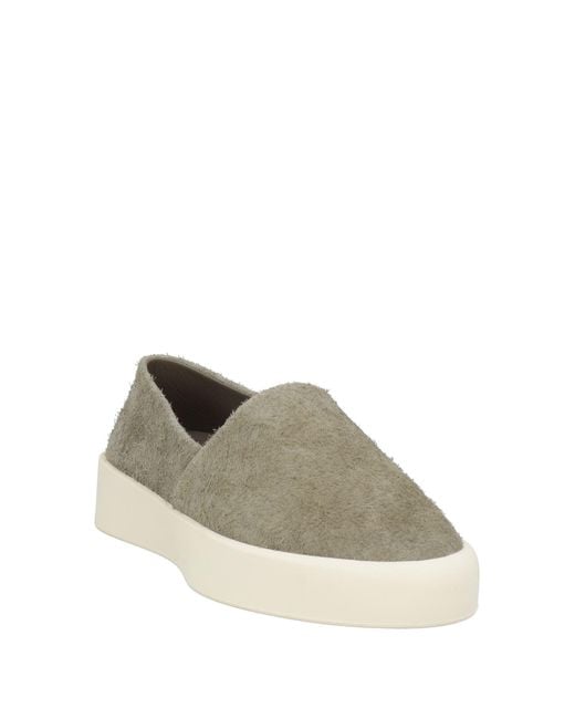 Mocassino di Fear Of God in Gray da Uomo