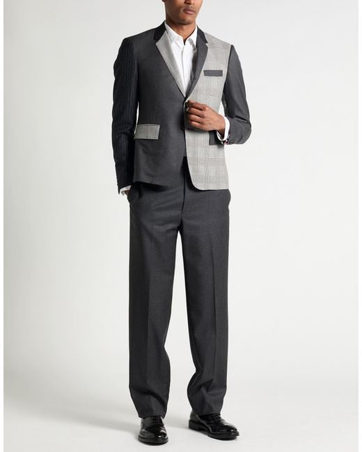 Thom Browne Black Blazer Wool for men