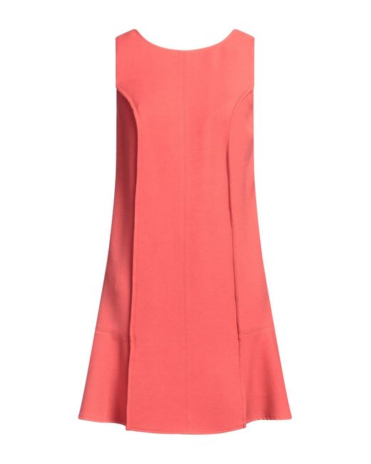 Elisabetta Franchi Pink Mini Dress Polyester, Viscose, Elastane