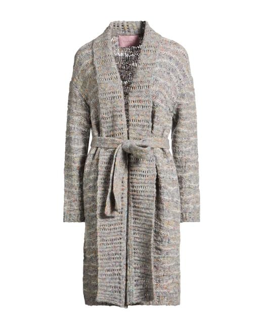 Kristina Ti Gray Cardigan Polyamide, Wool, Viscose, Alpaca Wool, Cotton