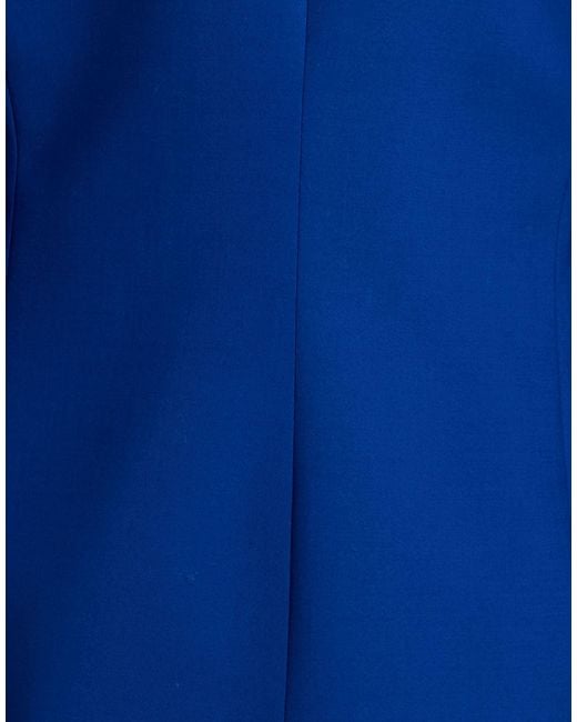 Dondup Blue Suit Polyester, Virgin Wool, Elastane
