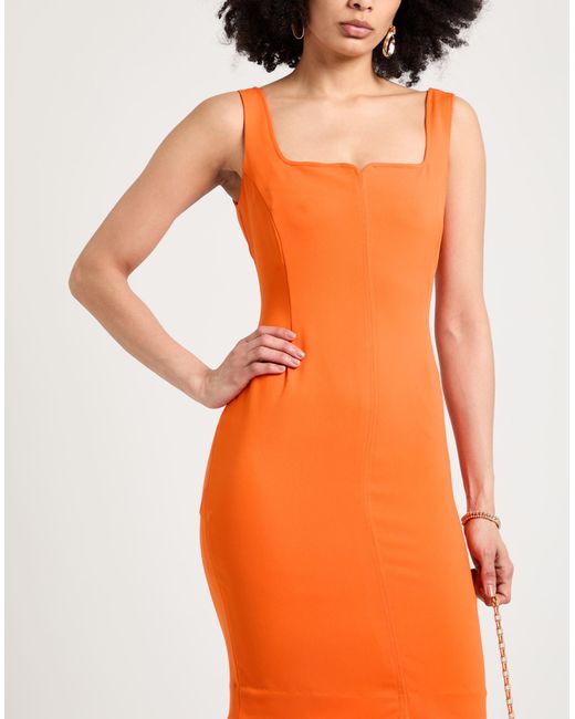 Éclà Orange Mini Dress