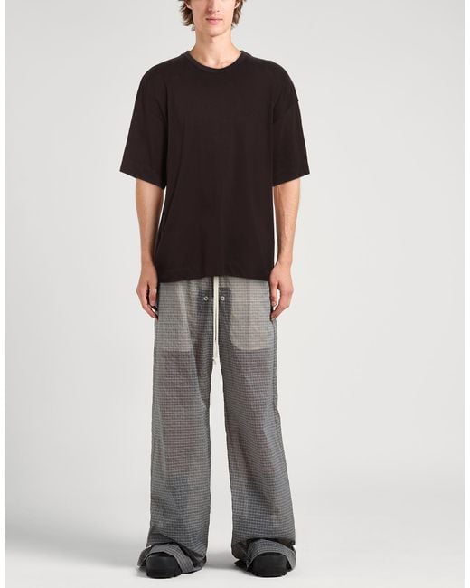 Juun.J Black Chocolate T-Shirt Cotton, Nylon for men