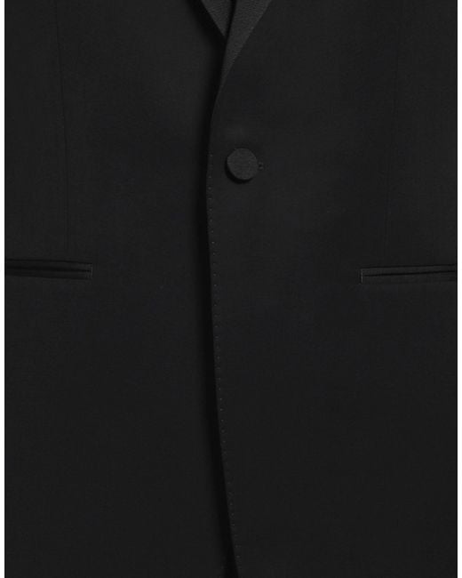 Dunhill Black Blazer Wool for men