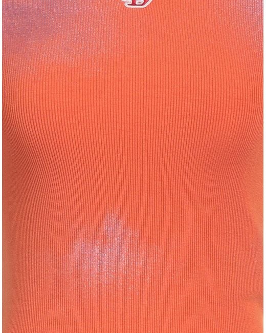 DIESEL Orange T-shirts
