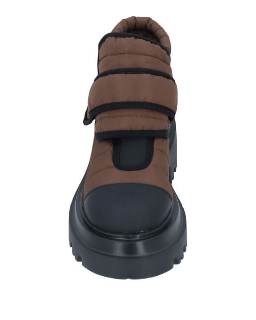 Plan C Brown Ankle Boots