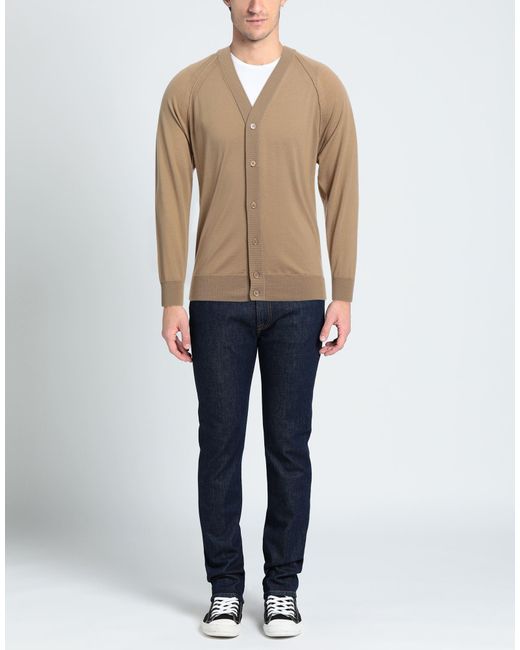 Paolo Pecora Brown Cardigan for men