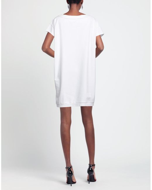Ann Demeulemeester White Mini Dress