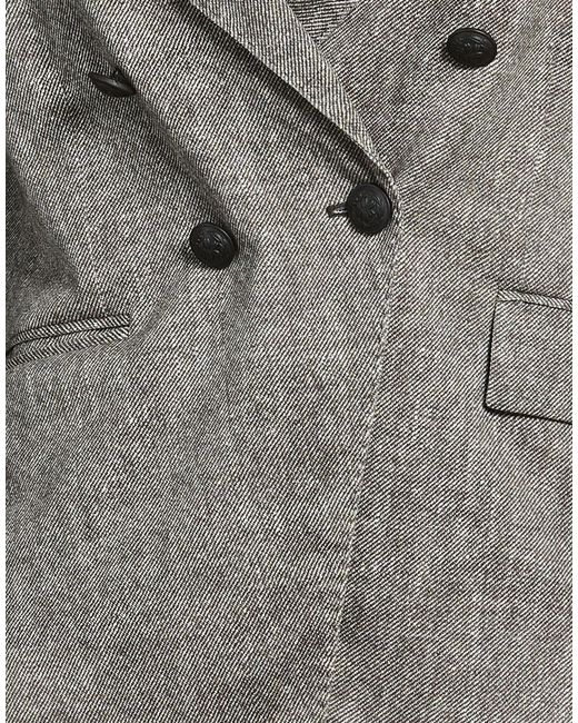 Circolo 1901 Gray Blazer Cotton, Elastane